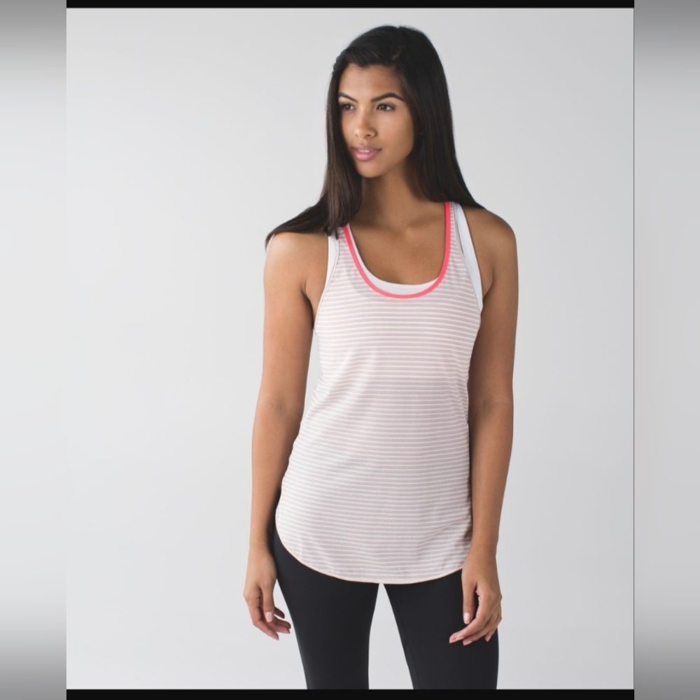 Lululemon - What the Sport Singlet - Size 8